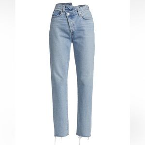 Agolde size 24 Criss cross jeans - like new